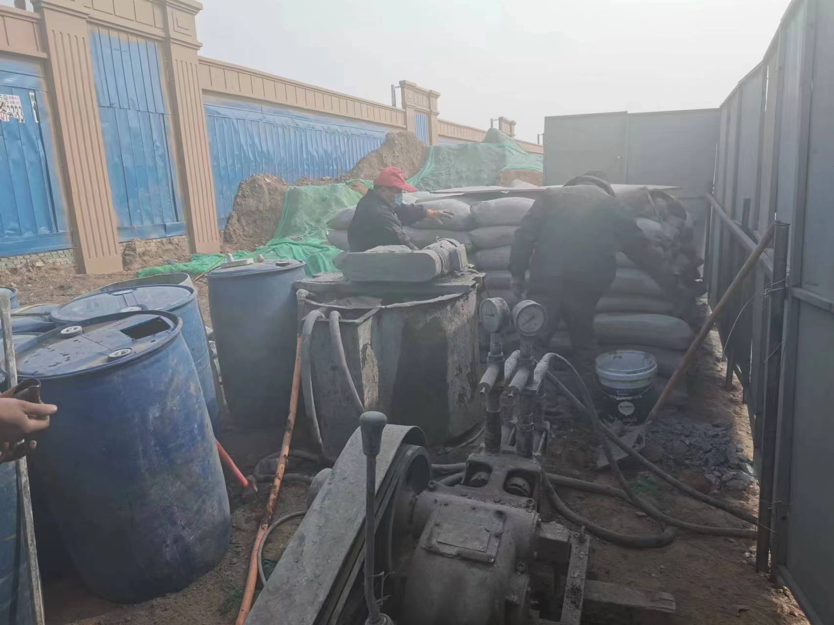 企石镇地基沉降注浆加固